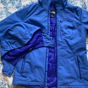 The North Face Waterproof Jacket with Detachable Hood